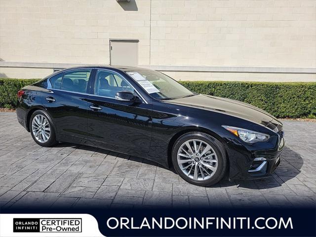 used 2022 INFINITI Q50 car, priced at $32,000