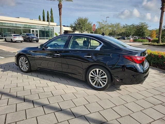 used 2024 INFINITI Q50 car, priced at $34,859