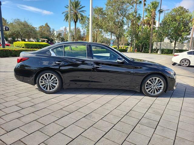 used 2024 INFINITI Q50 car, priced at $34,890