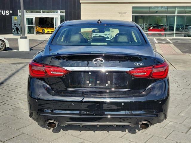 used 2024 INFINITI Q50 car, priced at $34,890