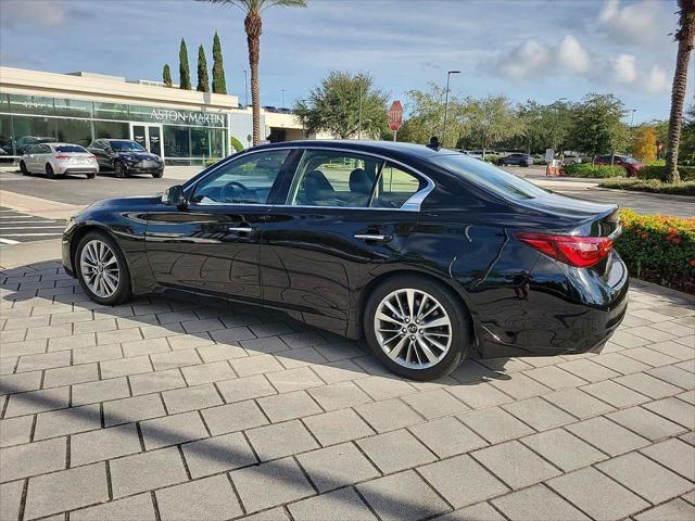 used 2024 INFINITI Q50 car, priced at $34,890