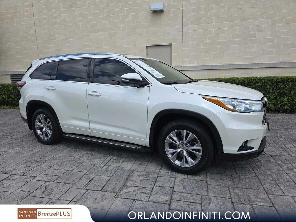 used 2015 Toyota Highlander car, priced at $18,500