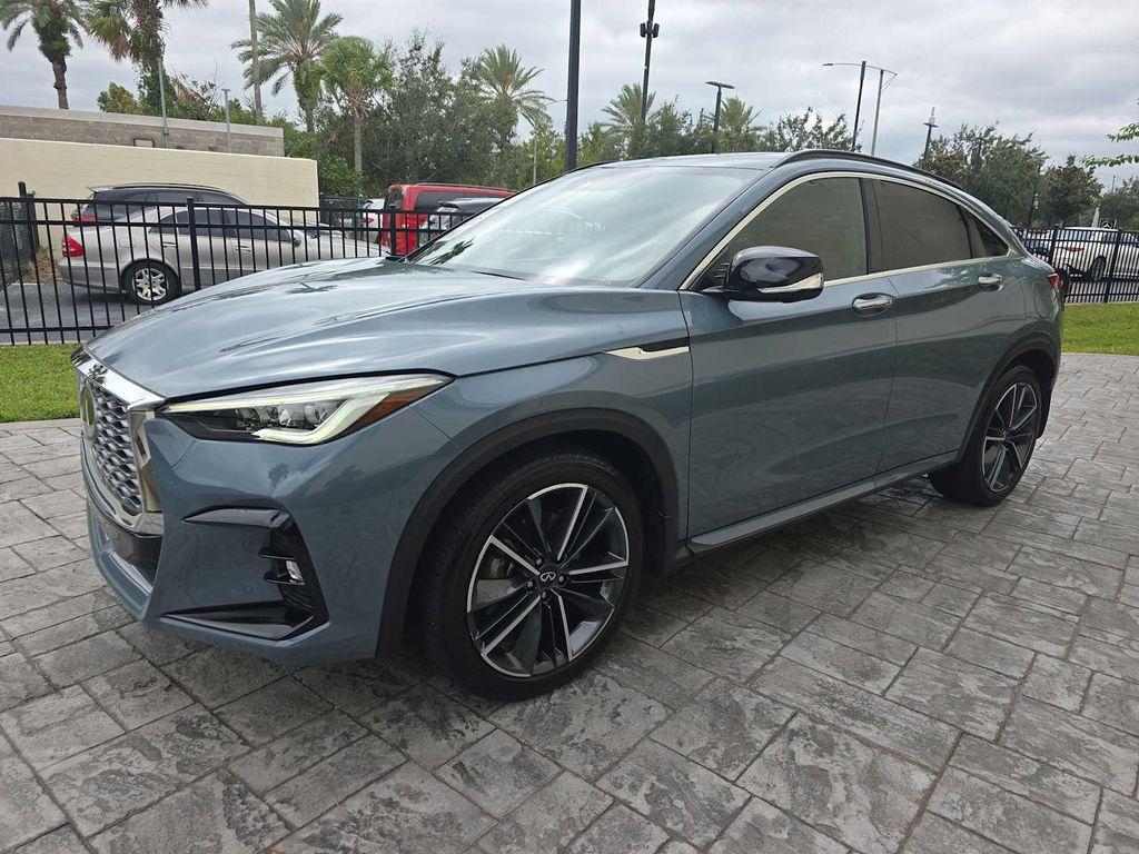 used 2025 INFINITI QX55 car, priced at $37,900