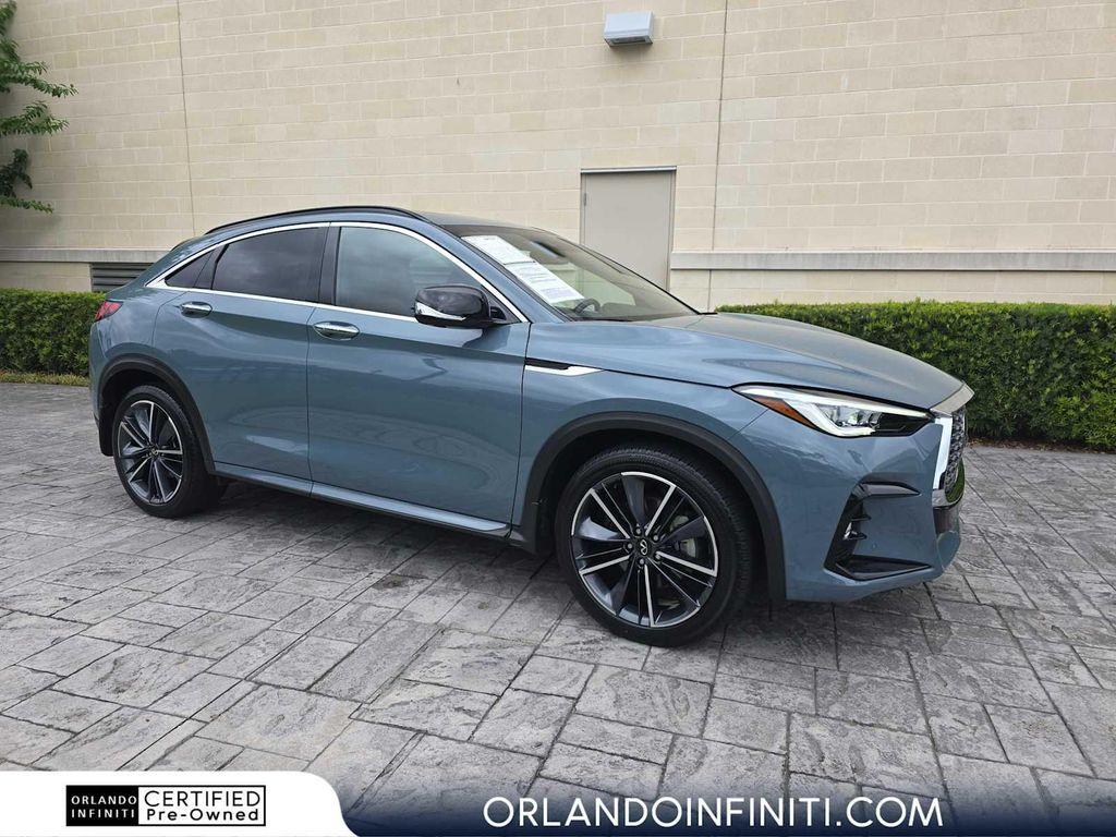 used 2025 INFINITI QX55 car, priced at $37,900
