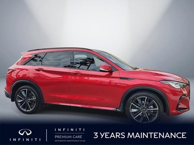 new 2025 INFINITI QX50 car, priced at $52,934