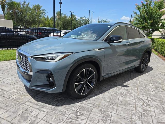 new 2025 INFINITI QX55 car, priced at $59,574