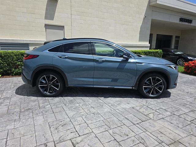 new 2025 INFINITI QX55 car, priced at $59,574