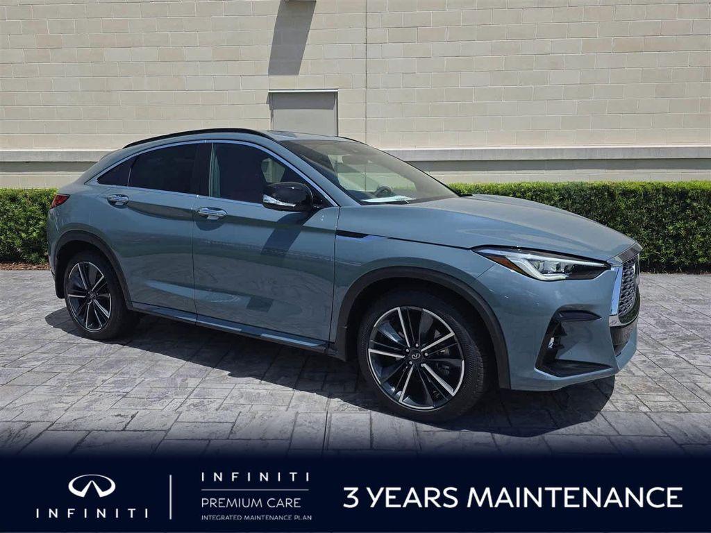 new 2025 INFINITI QX55 car, priced at $53,035