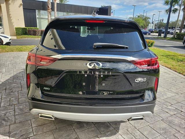 new 2025 INFINITI QX50 car, priced at $44,585