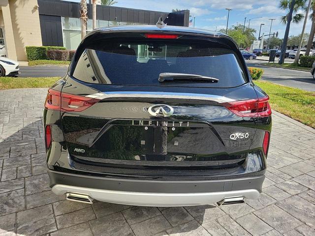 new 2025 INFINITI QX50 car, priced at $44,585