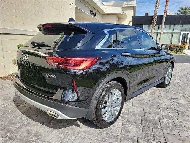 new 2025 INFINITI QX50 car, priced at $44,585