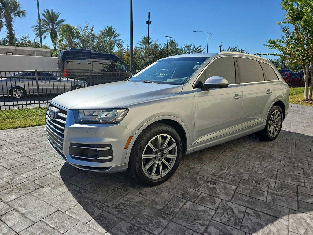 used 2018 Audi Q7 car, priced at $17,500