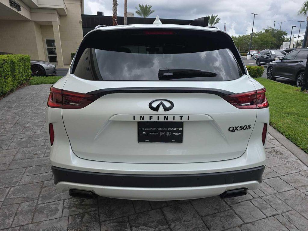 used 2023 INFINITI QX50 car, priced at $33,900