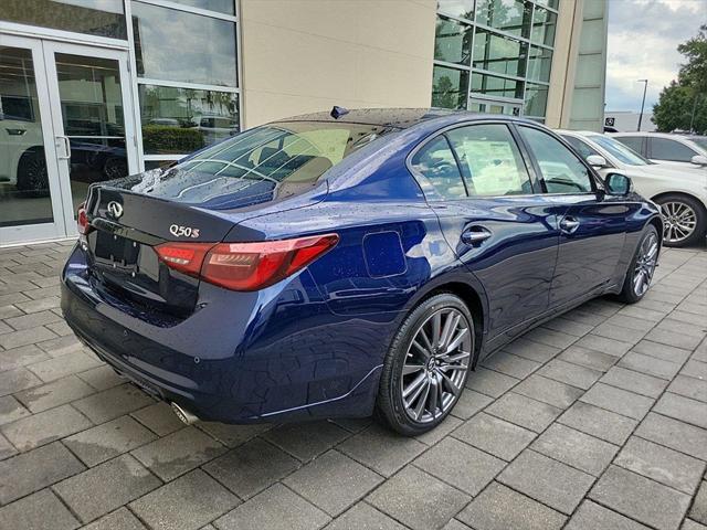 new 2024 INFINITI Q50 car, priced at $60,432