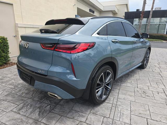 used 2024 INFINITI QX55 car, priced at $33,900