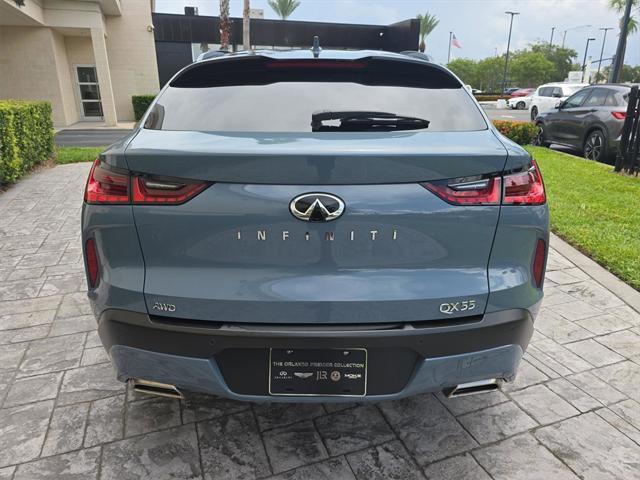 used 2024 INFINITI QX55 car, priced at $33,900