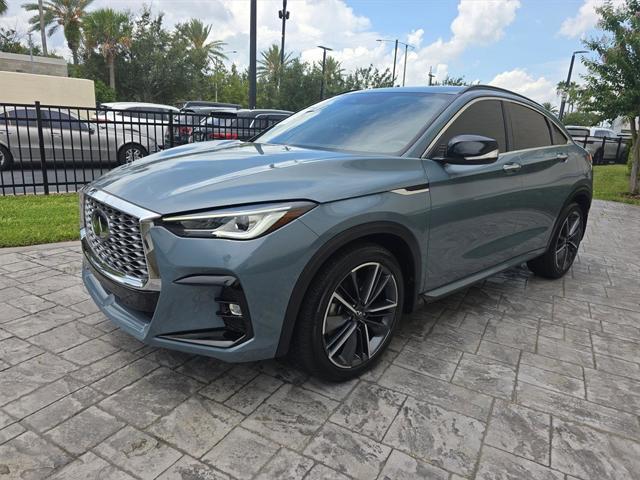 used 2024 INFINITI QX55 car, priced at $33,900