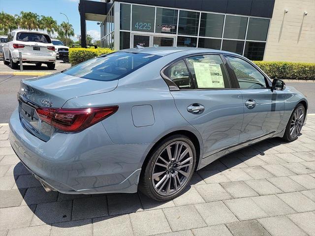 new 2024 INFINITI Q50 car, priced at $58,542