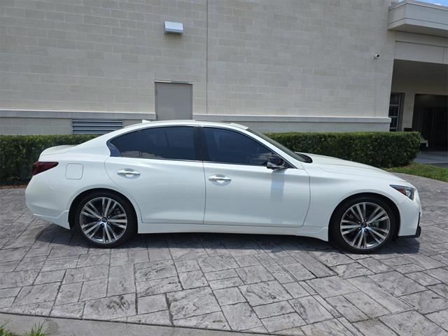 used 2023 INFINITI Q50 car, priced at $27,895