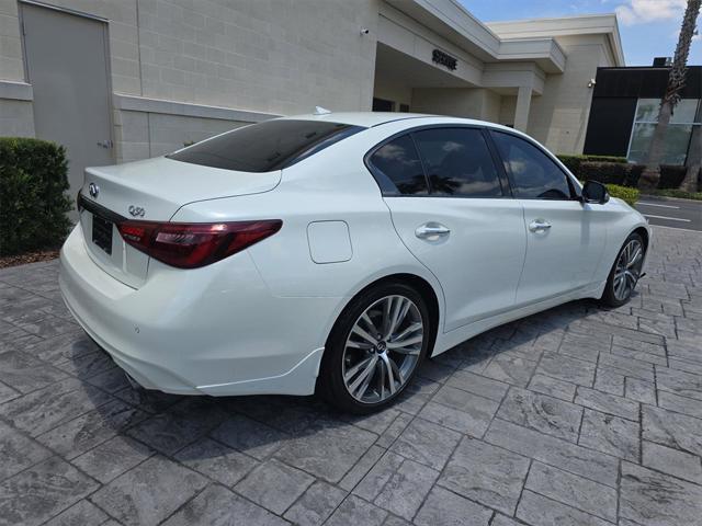 used 2023 INFINITI Q50 car, priced at $27,895