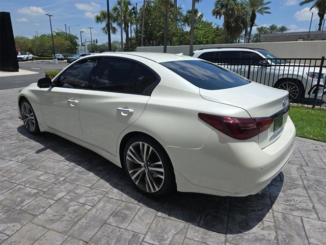 used 2023 INFINITI Q50 car, priced at $27,895