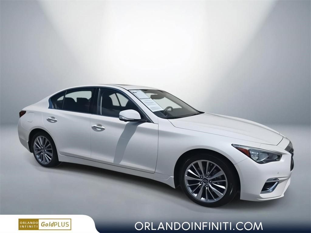 used 2022 INFINITI Q50 car, priced at $28,900