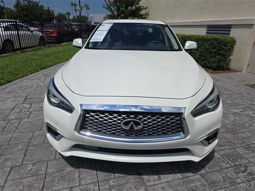 used 2022 INFINITI Q50 car, priced at $27,900