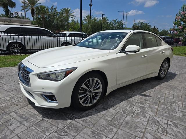 used 2022 INFINITI Q50 car, priced at $31,999