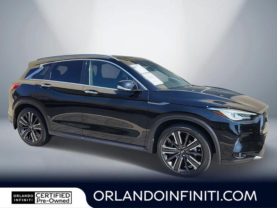 used 2021 INFINITI QX50 car, priced at $30,770