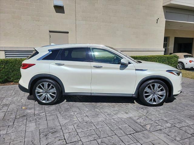 used 2021 INFINITI QX50 car, priced at $30,990