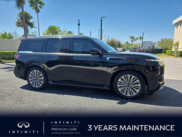 new 2025 INFINITI QX80 car, priced at $92,100