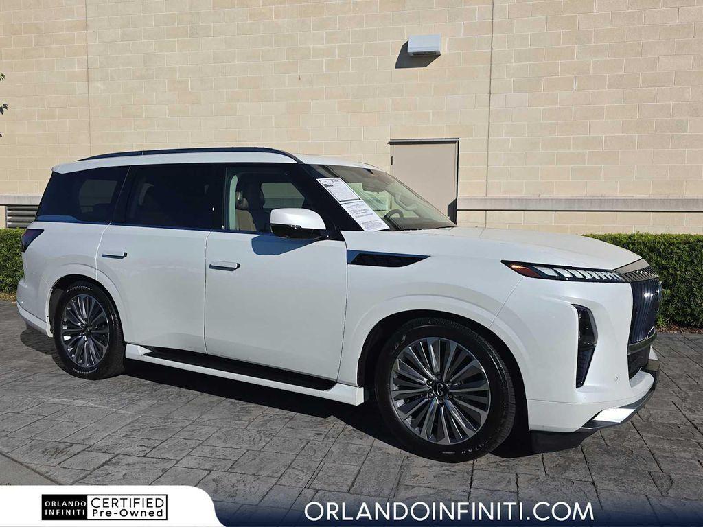 used 2025 INFINITI QX80 car, priced at $82,900