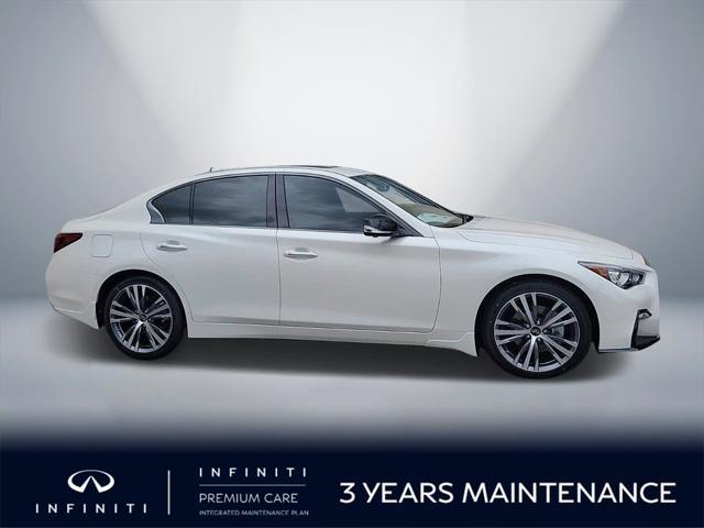 new 2024 INFINITI Q50 car, priced at $53,203