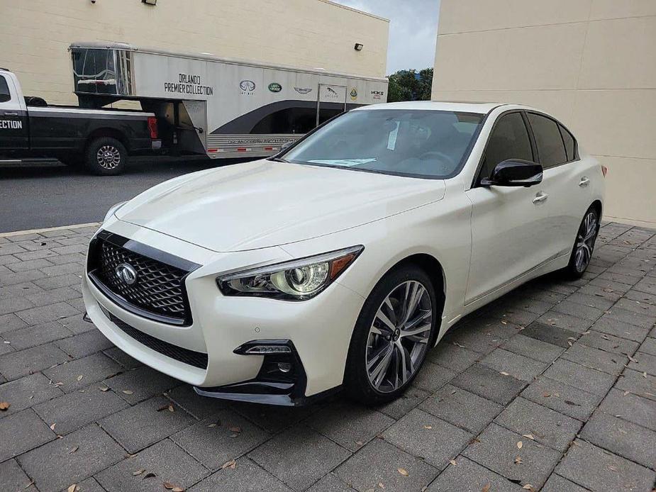 new 2024 INFINITI Q50 car, priced at $53,203