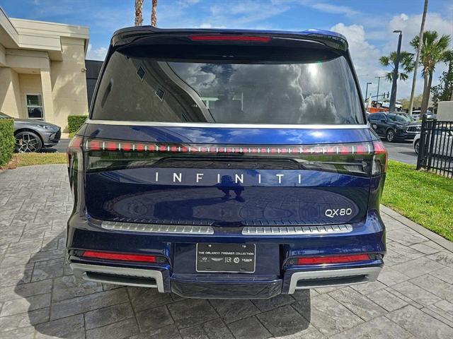 new 2025 INFINITI QX80 car, priced at $82,637