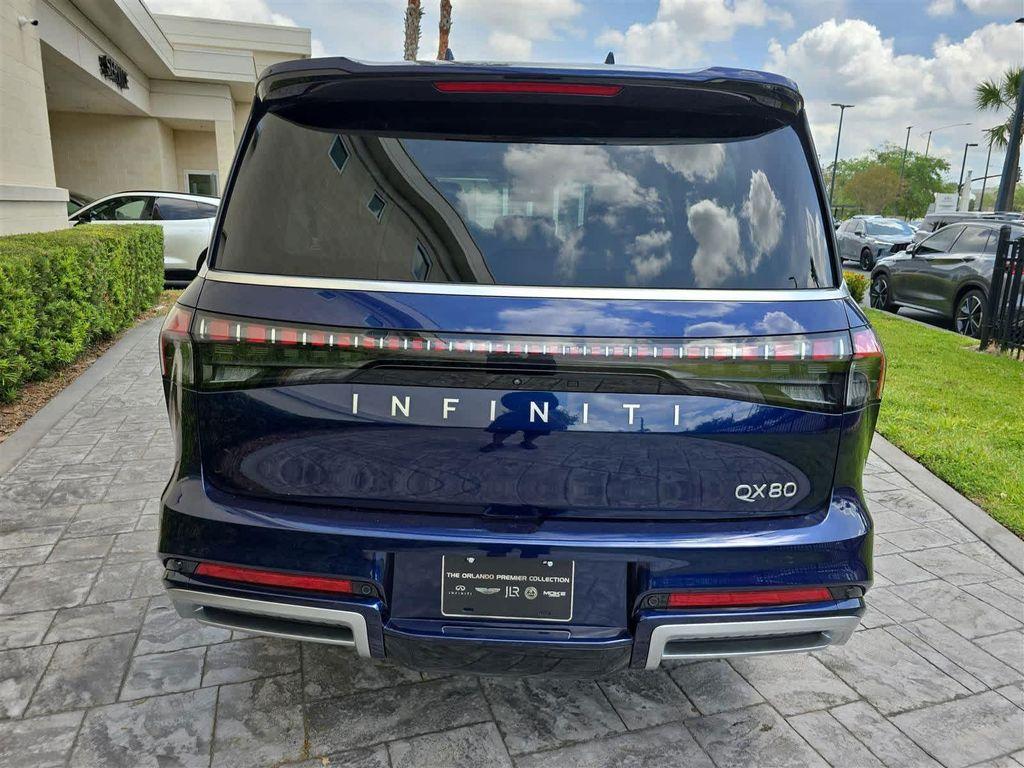 new 2025 INFINITI QX80 car, priced at $76,095