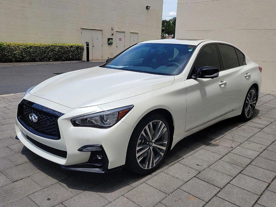 new 2024 INFINITI Q50 car, priced at $52,730