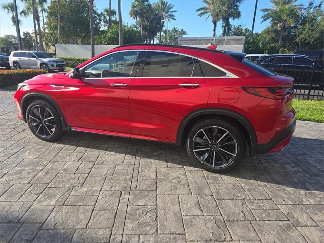 new 2025 INFINITI QX55 car, priced at $63,155