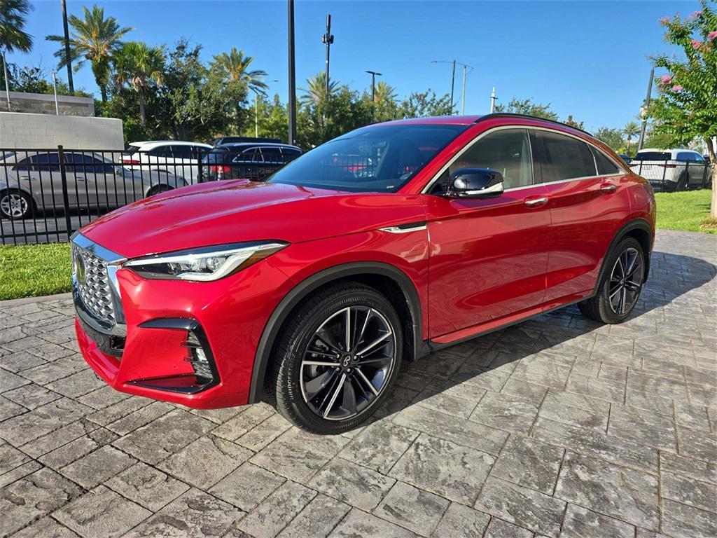 new 2025 INFINITI QX55 car, priced at $63,155