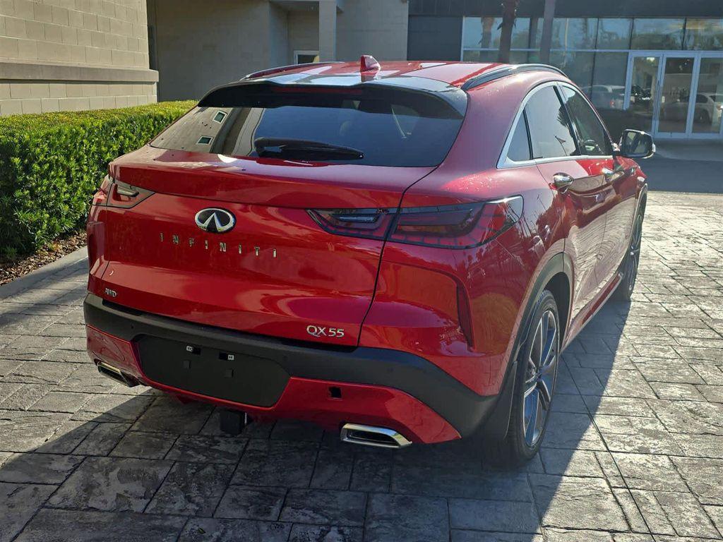 new 2025 INFINITI QX55 car, priced at $51,472