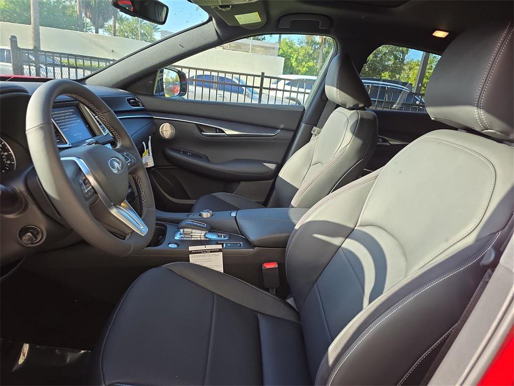 new 2025 INFINITI QX55 car, priced at $63,155