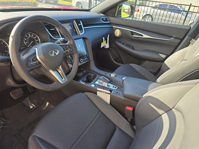 new 2025 INFINITI QX55 car, priced at $63,155