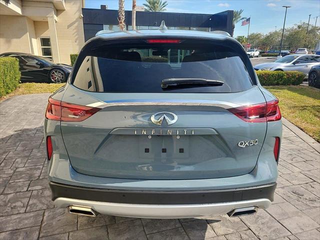 used 2022 INFINITI QX50 car, priced at $24,770