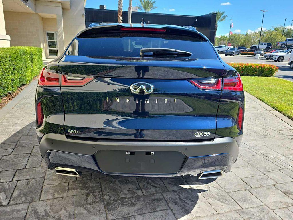 used 2025 INFINITI QX55 car, priced at $43,900