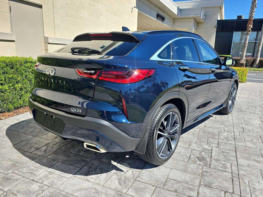 used 2025 INFINITI QX55 car, priced at $43,900