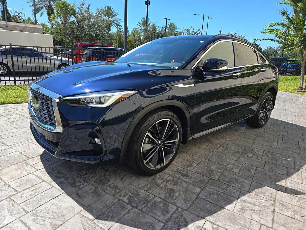 used 2025 INFINITI QX55 car, priced at $43,900