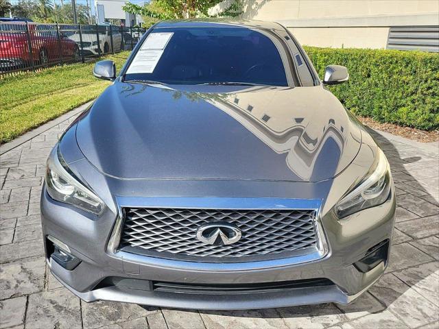 used 2021 INFINITI Q50 car, priced at $18,650