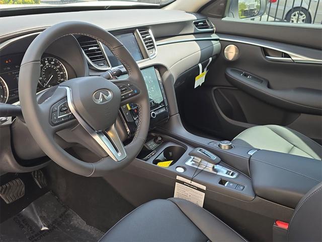 new 2025 INFINITI QX50 car, priced at $47,318