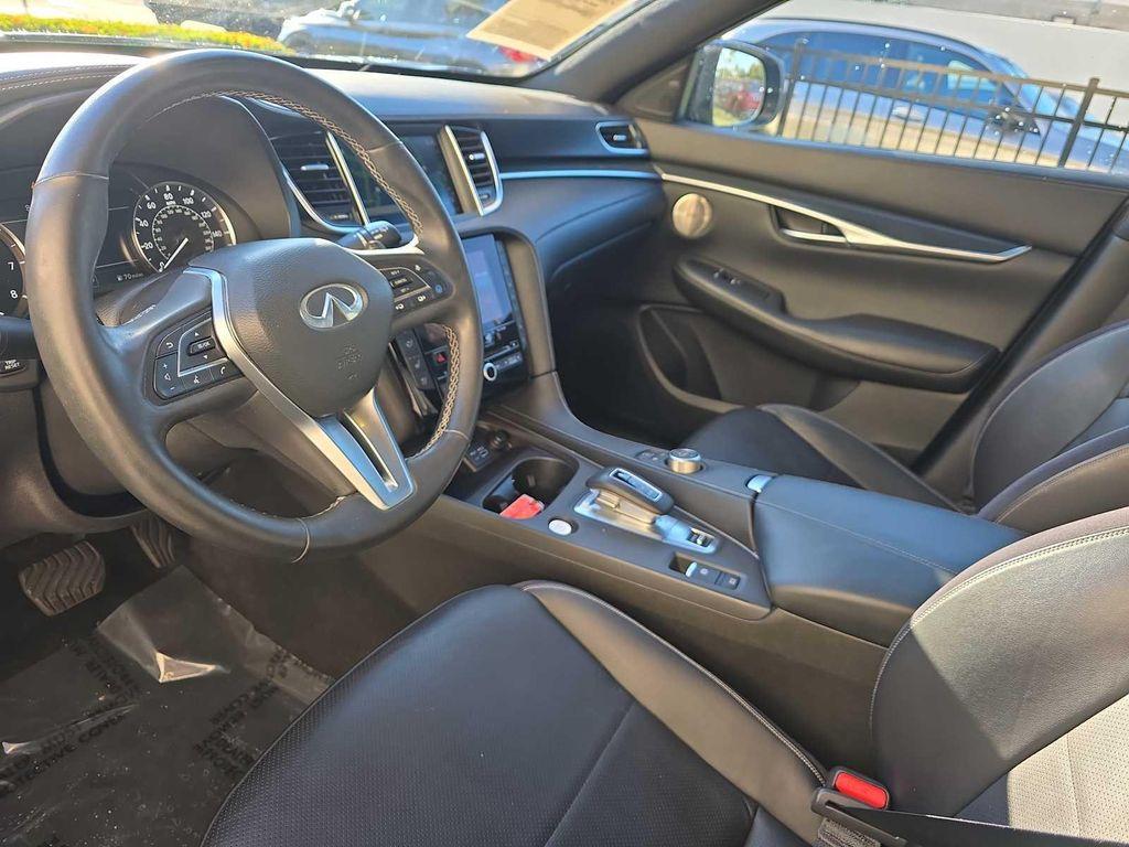 used 2023 INFINITI QX50 car, priced at $33,400