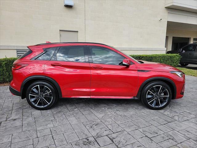 new 2025 INFINITI QX50 car, priced at $54,535